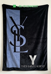 Yves Saint Laurent Throw Blankets
